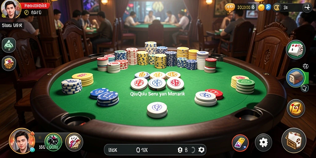 Screenshot gameplay QiuQiu 66K yang penuh aksi dan strategi.