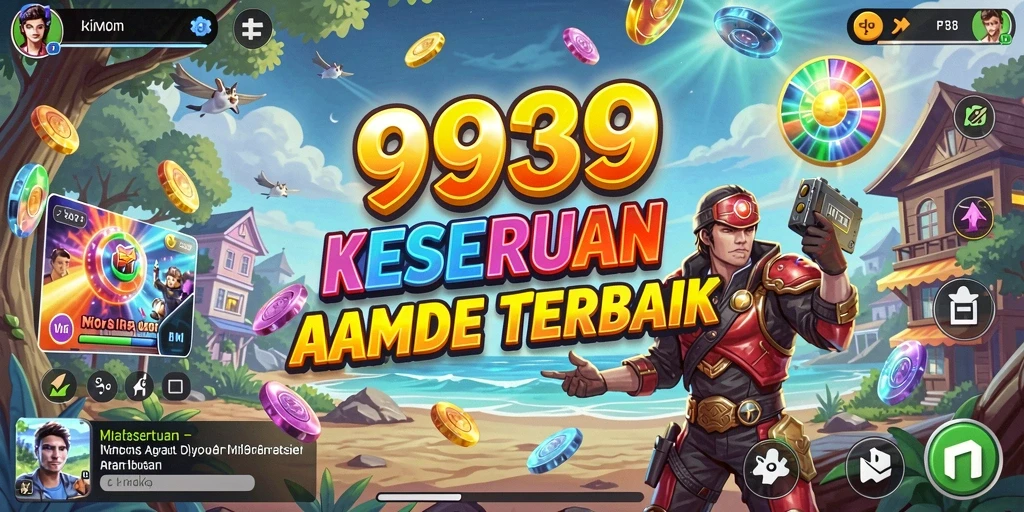 Tampilan gameplay seru dari 9939 dengan level yang menantang.