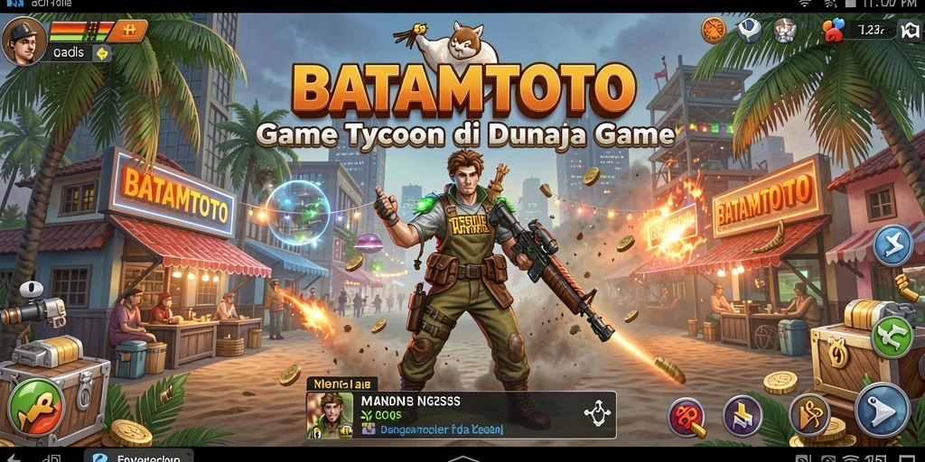 Tampilan gameplay menarik dari BATAMTOTO saat membangun bisnis.