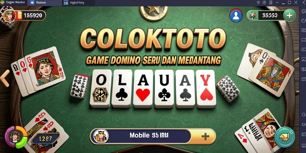 Gameplay seru COLOKTOTO yang penuh tantangan.