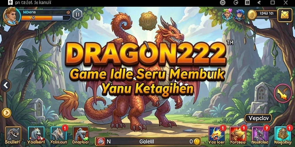 Screenshot gameplay DRAGON222 menampilkan aksi seru dalam game Idle.