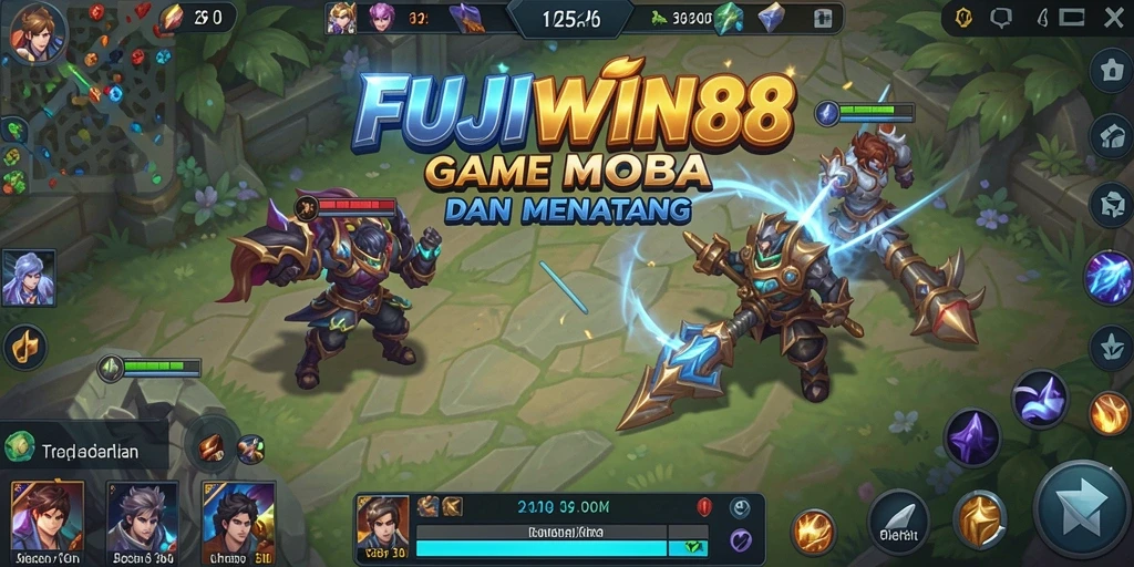 Tampilan gameplay seru dan mendebarkan dari FUJIWIN88.