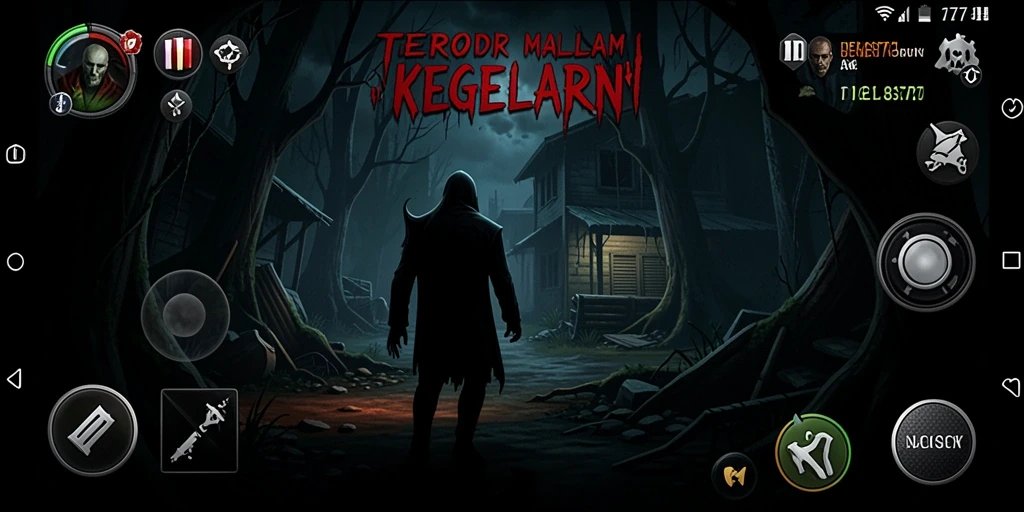Tangkapan layar gameplay menegangkan dari JELAS777.