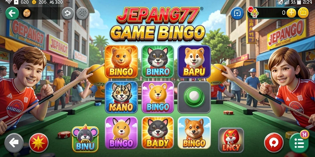 Gameplay seru dari JEPANG77 dengan tampilan yang menarik.