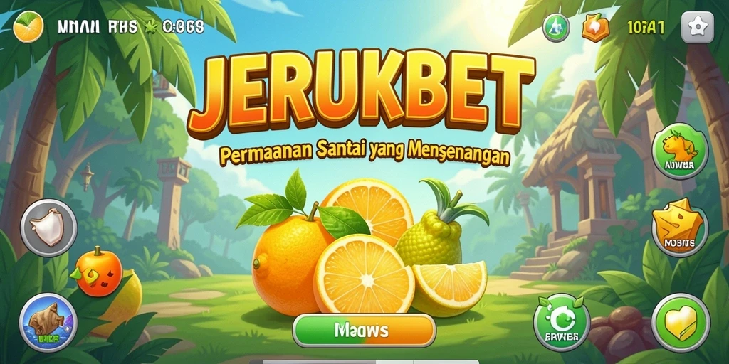 Screenshot utama JERUKBET menampilkan keseruan gameplay Casual.