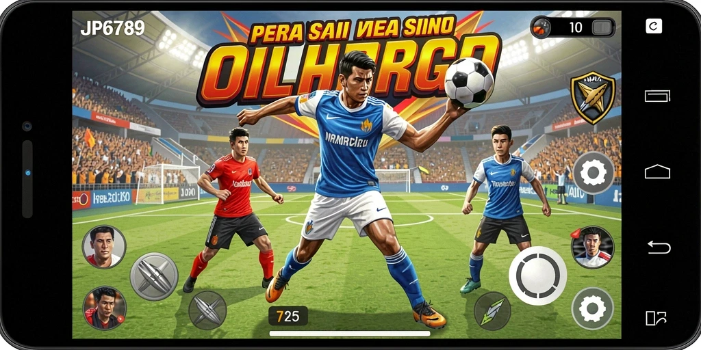 Screenshot gameplay menarik dari JP6789 yang menunjukkan aksi olahraga seru.