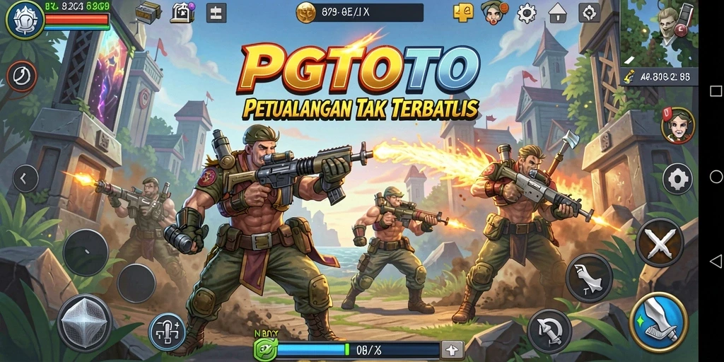 Tampilan gameplay PGTOTO yang menegangkan dan penuh aksi.
