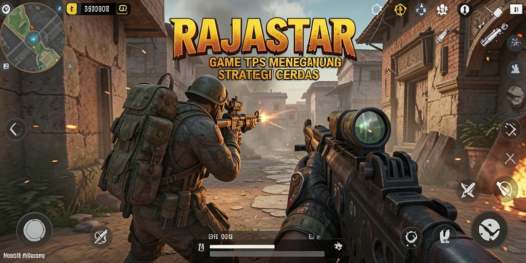 Gameplay RAJASTAR yang mendebarkan dan penuh aksi.