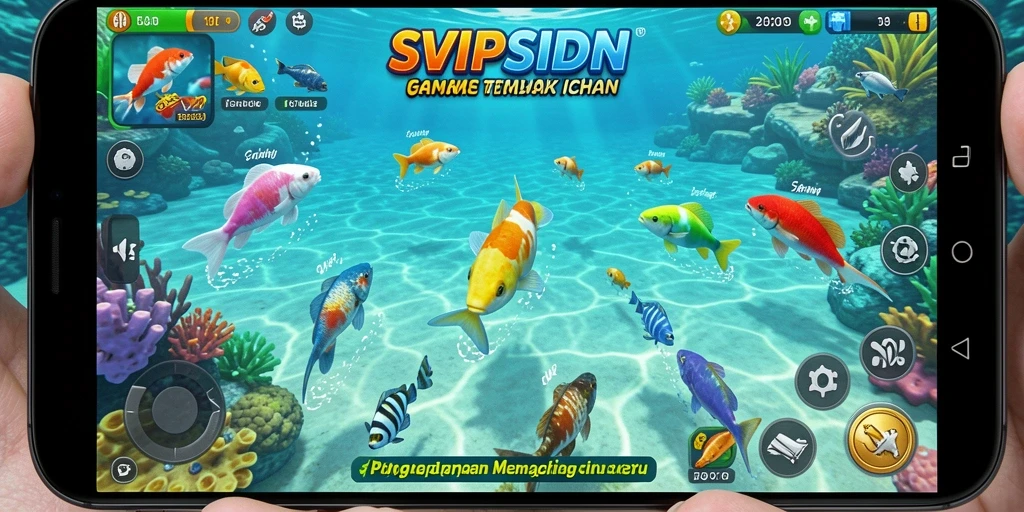 Gameplay seru tembak ikan yang mengasyikkan di SVIPSIDN.
