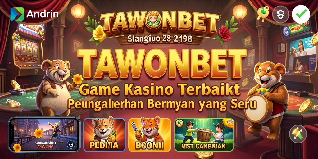 Tampilan gameplay TAWONBET yang mendebarkan dan interaktif.
