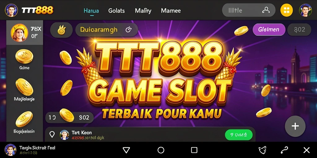 Gameplay TTT888 dengan grafis slot yang menarik.